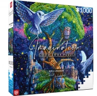 Ilustracja produktu Imagination: Puzzle Roch Urbaniak Owl Island / Wyspa Sów (1000 elementów)